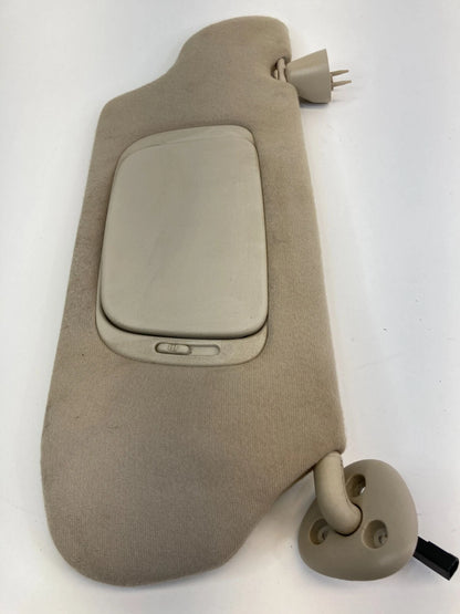 2001-2003 FORD TAURUS MERCURY SABLE RIGHT PASSENGER SUNVISOR SUN VISOR CLOTH TAN