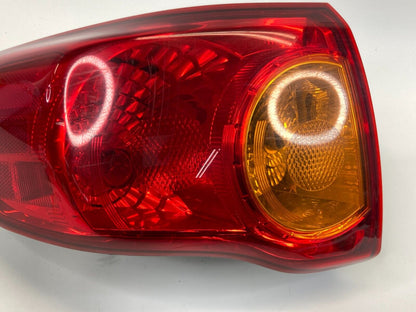 2009 2010 Toyota Corolla Rear Left Tail Light Outer Taillight Lamp Assembly OEM