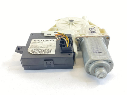 04-11 VOLVO S40 04-11 V50 REAR RIGHT RH SIDE WINDOW MOTOR W MODULE 30724756 OEM