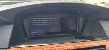 2008 BMW 535XI 2008-2010 535I NAVIGATION RADIO INFO DISPLAY SCREEN 6582-9151979