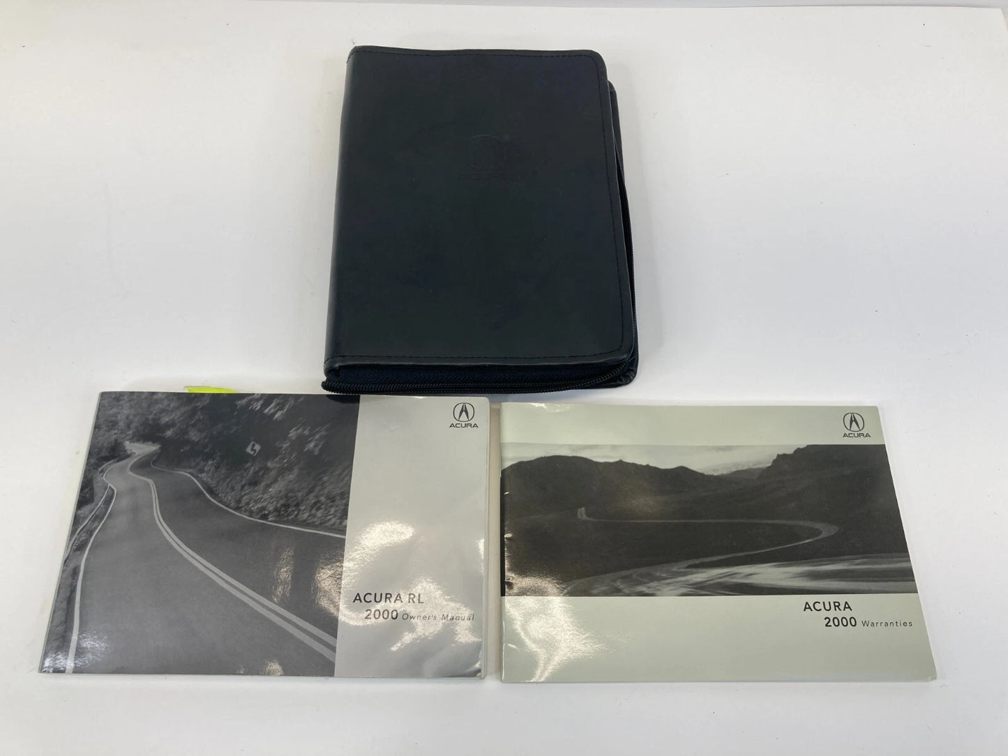 2000 00 ACURA RL OWNERS MANUAL CONSUMER INFO WARRANTY BOOK W/ CASE OEM