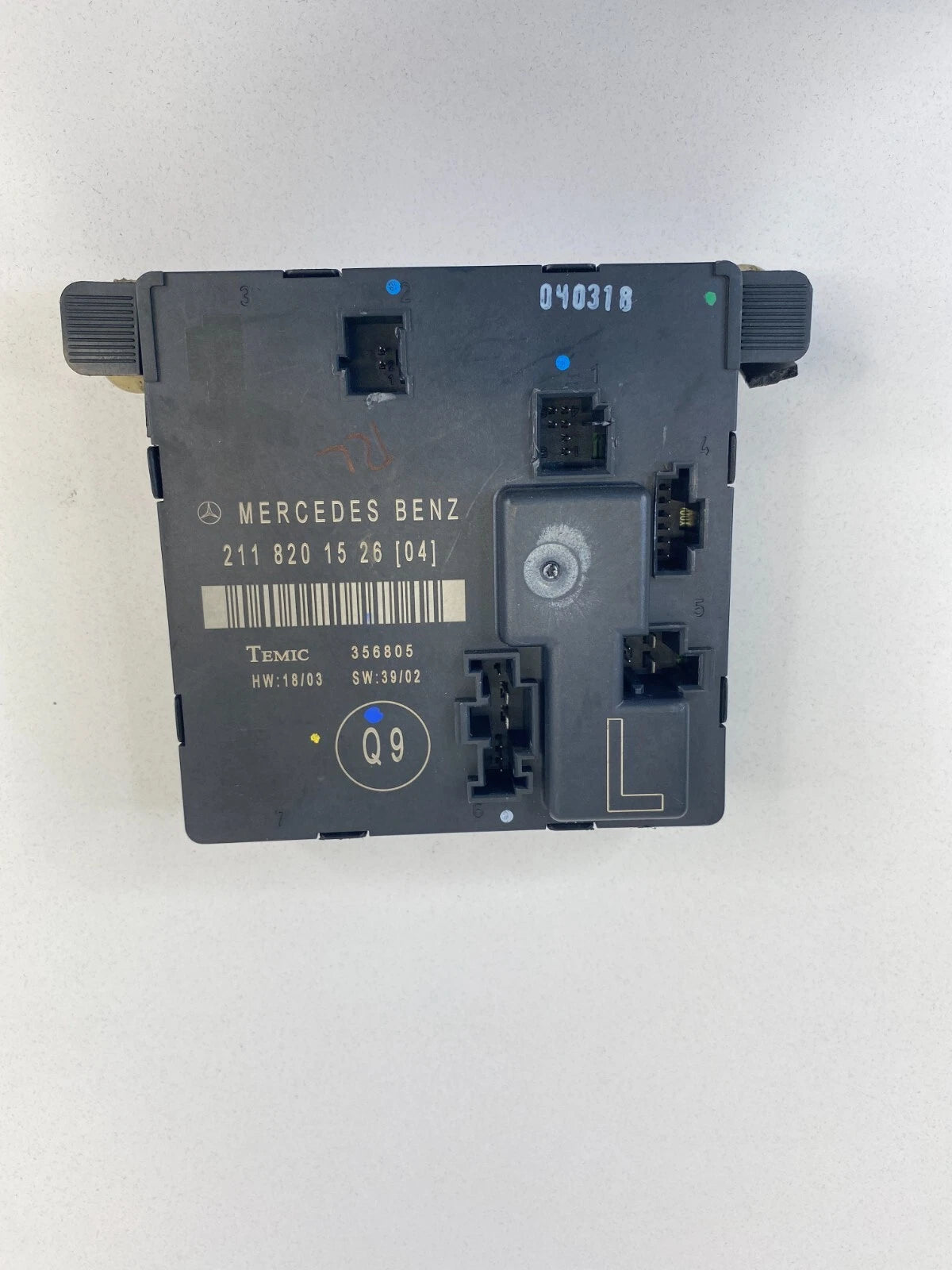 2003-2009 MERCEDES BENZ E320 REAR LEFT SIDE DOOR CONTROL MODULE 2118201526