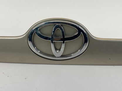 2003-2008 Toyota Corolla Rear Trunk Lid Garnish Molding Trim w/ Emblem Badge OEM