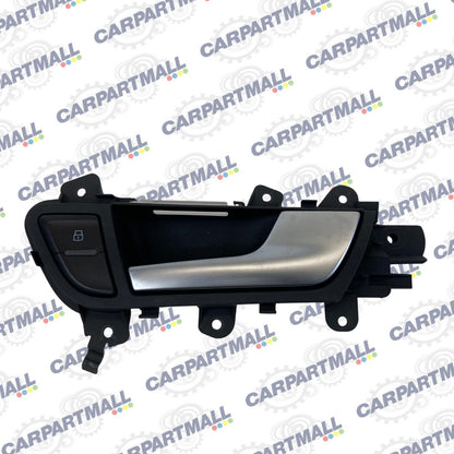 09-16 Audi A4 Quattro Rear Right Interior Door Handle W Lock Switch 8K0839020