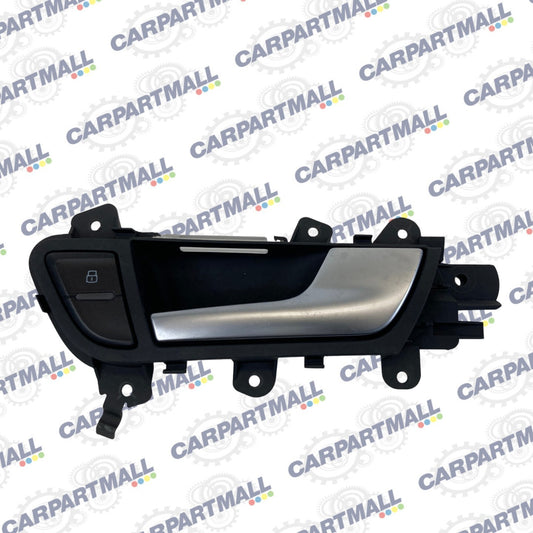 09-16 Audi A4 Quattro Rear Right Interior Door Handle W Lock Switch 8K0839020