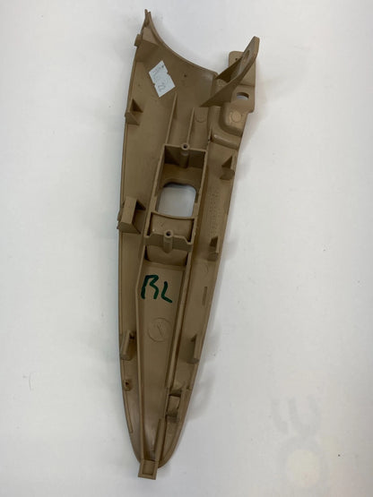 2011-2014 HYUNDAI SONATA REAR LEFT SIDE DOOR WINDOW SWITCH TRIM BEZEL 935813S000