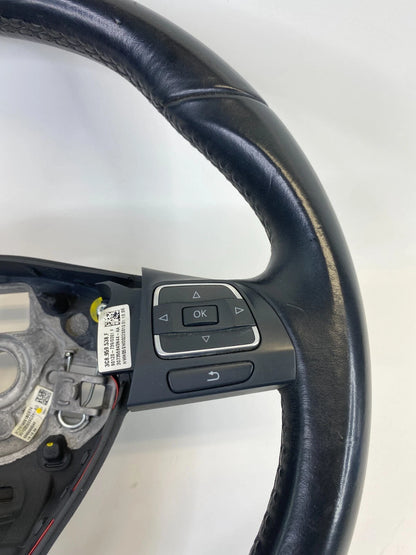 2009-2017 VOLKSWAGEN CC STEERING WHEEL W/ CONTROL SWITCH 3C8-419-091-BC-E74 OEM