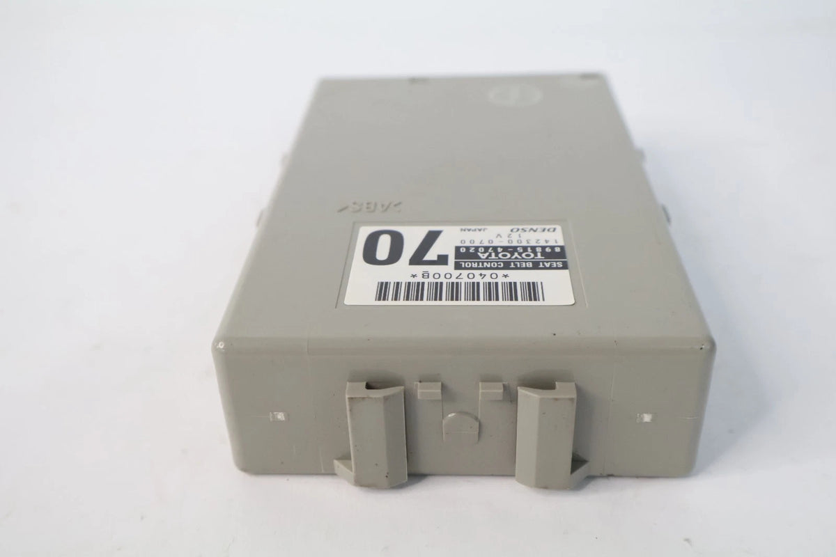 2011-2018 TOYOTA SIENNA SEAT BELT COMPUTER CONTROL MODULE UNIT 89815-47020 OEM