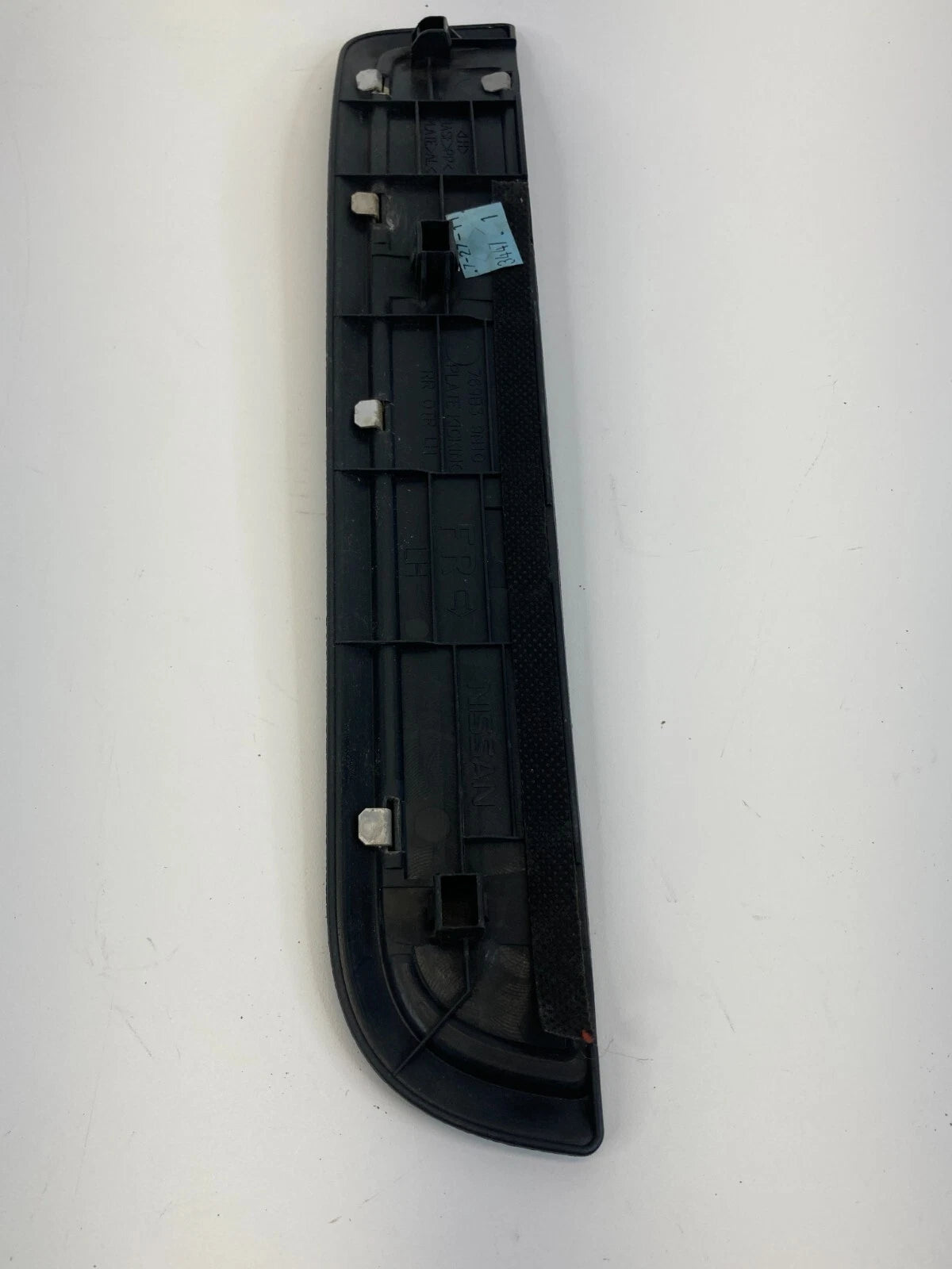 2009-2014 NISSAN MAXIMA REAR LEFT DOOR SILL SCUFF FOOT STEP PLATE PANEL MOLDING