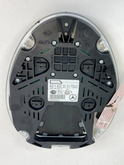 03-06 MERCEDES-BENZ E320 REAR OVERHEAD DOME READING LIGHT LAMP A2118202001 OEM