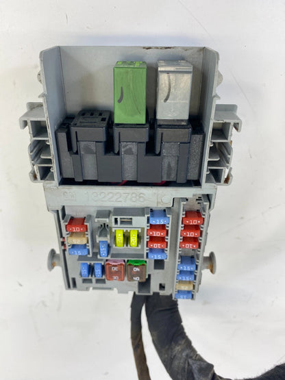 2010 2011 2012 CADILLAC SRX 3.0L V6 INTERIOR CABIN FUSE BOX BLOCK 13222786 OEM