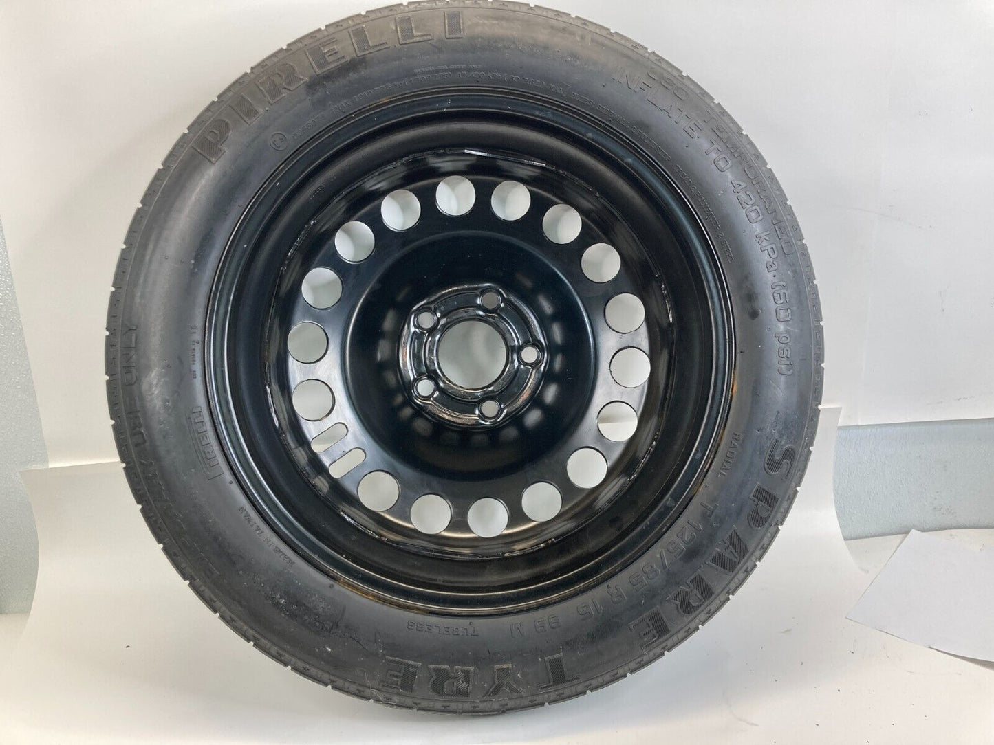 2003-2011 Saab 9-3 Compact Spare Tire Wheel Rim Donut T125/85 R16 99M OEM