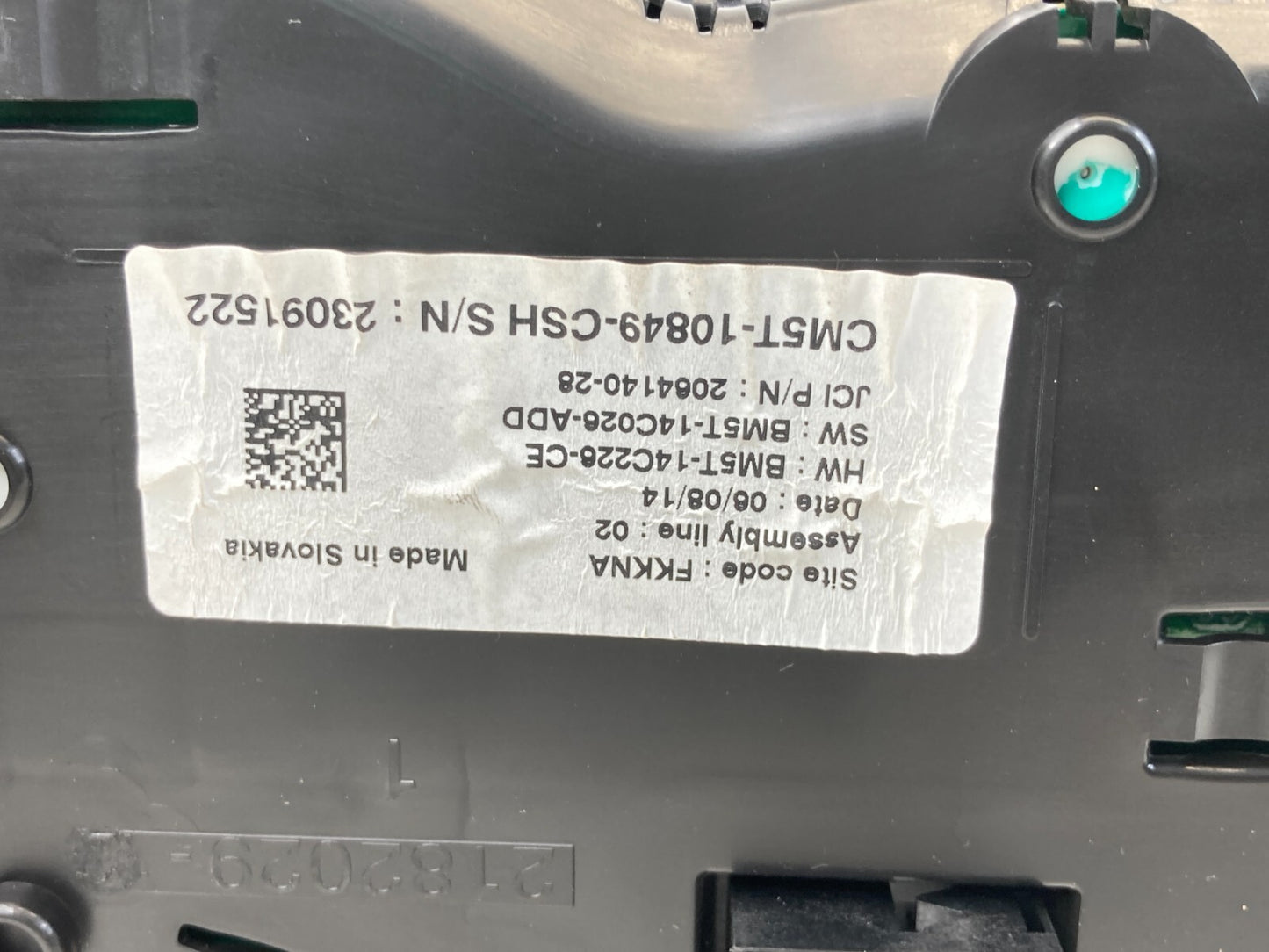 2013 2014 Ford Focus Dash Instrument Cluster Speedometer Gauges 112K Miles OEM