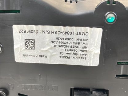 2013 2014 Ford Focus Dash Instrument Cluster Speedometer Gauges 112K Miles OEM