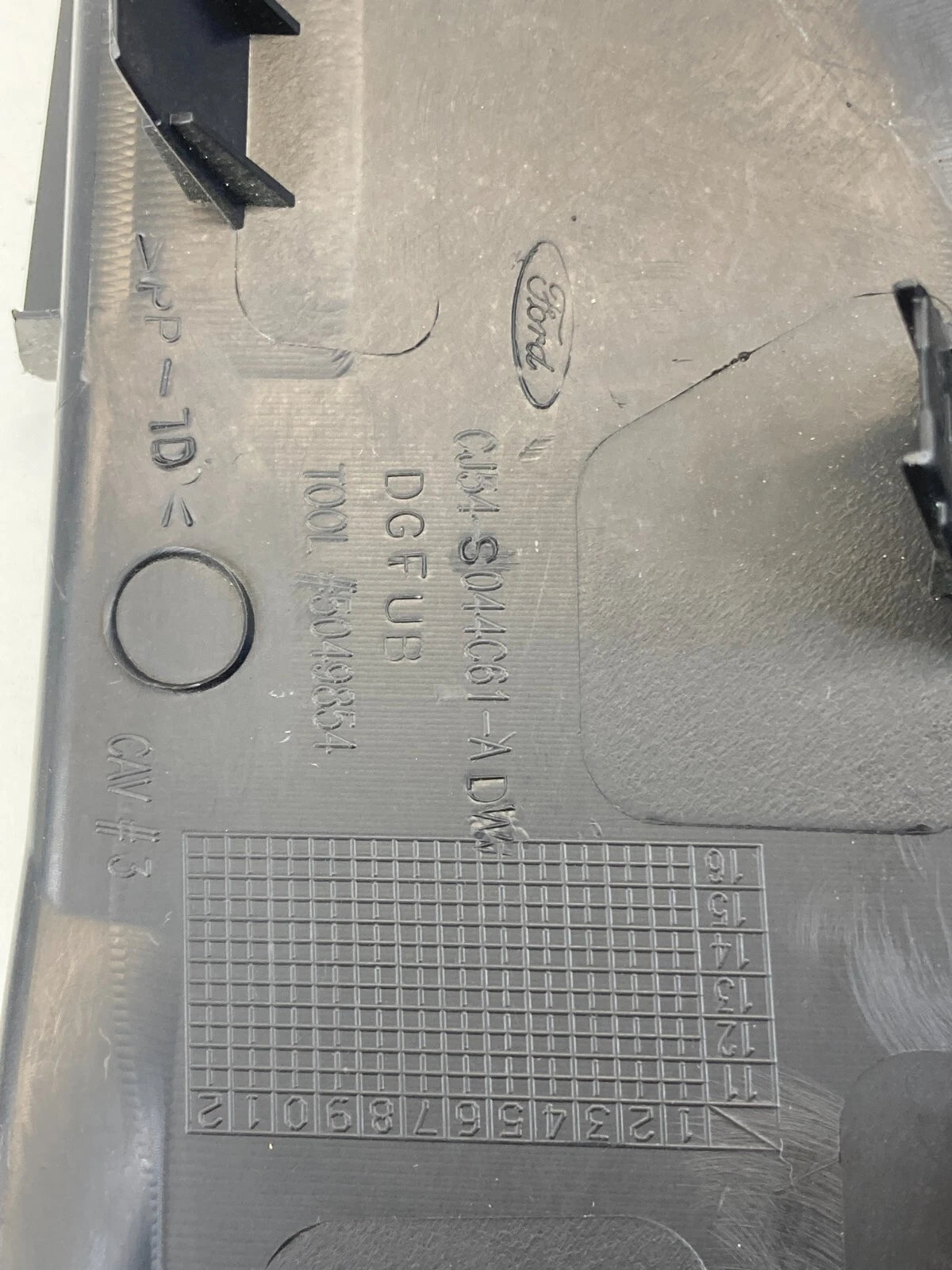 2013-2019 FORD ESCAPE DASH LEFT DRIVER SIDE END CAP COVER CJ54-S044C61-ADW