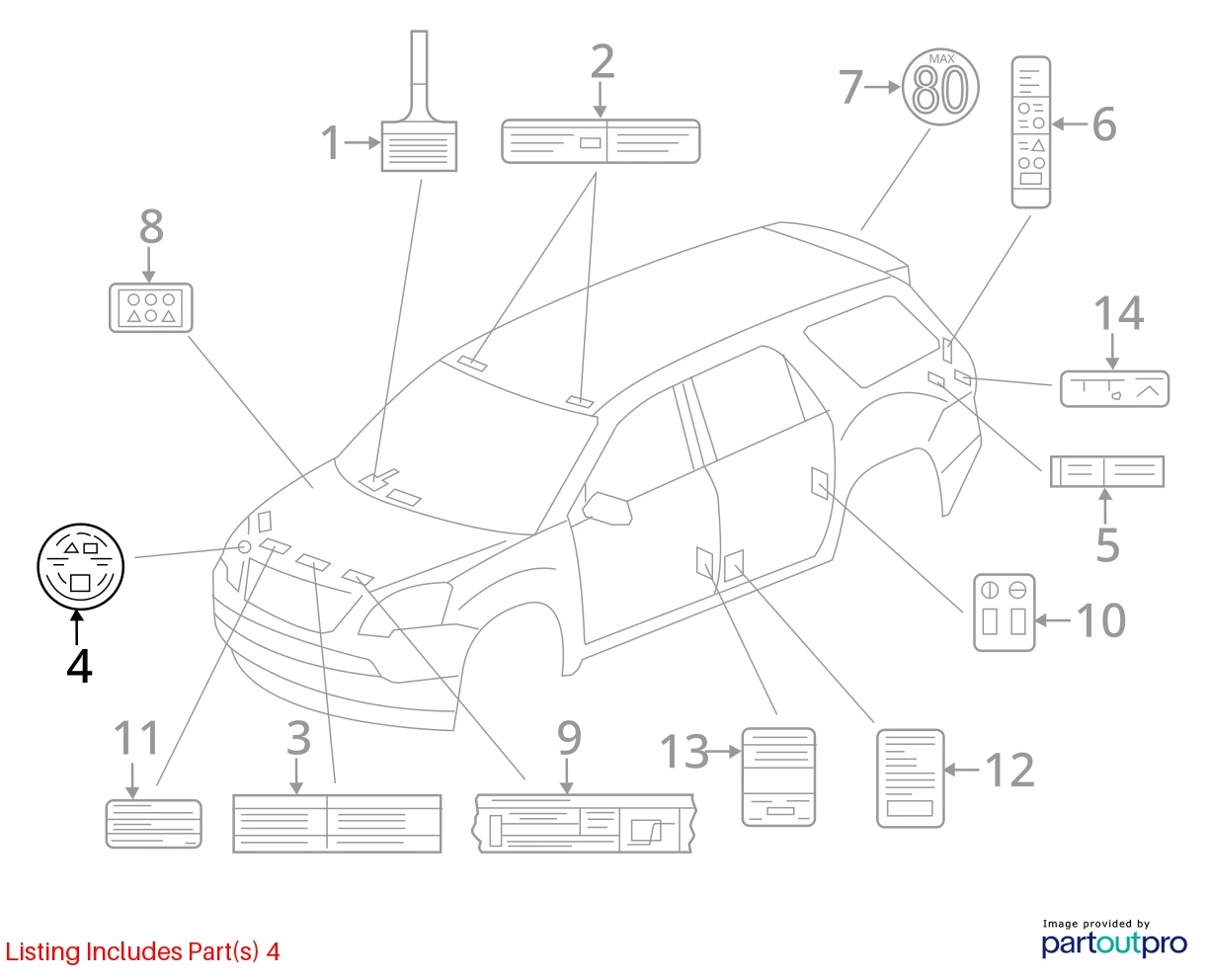 2000-2013 GMC YUKON 5.3L XL 1500 / 2500 RADIATOR COOLANT RESERVOIR CAP COVER OEM
