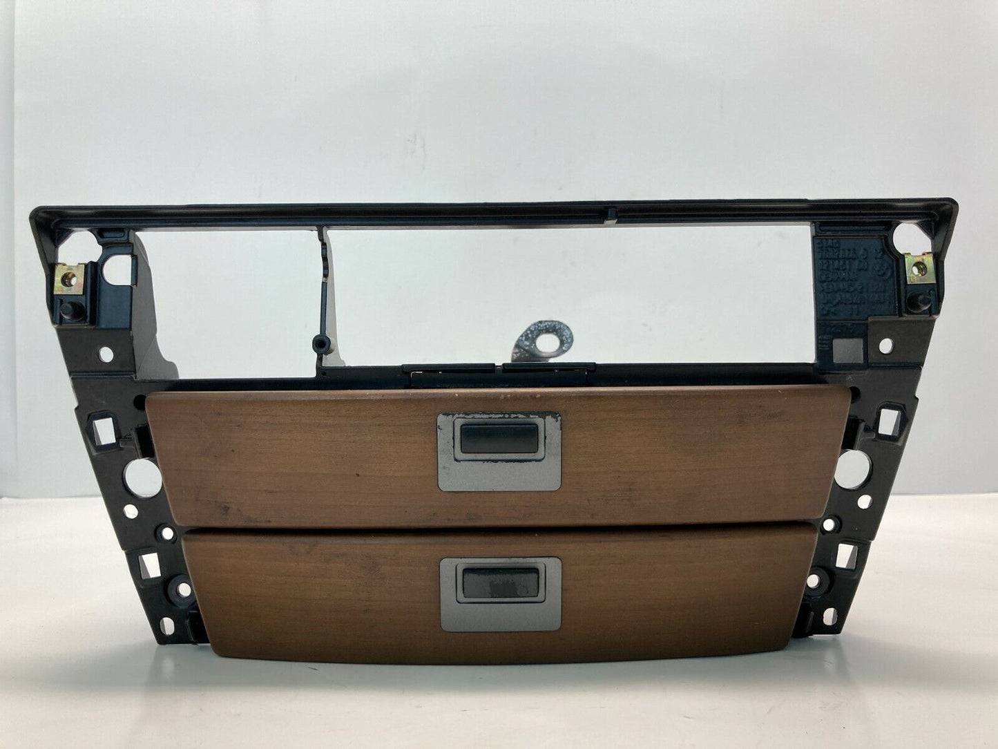 2002-2005 BMW 745i 745Li Dash Dual Storage Compartment Wood 5145-8261058-9 OEM