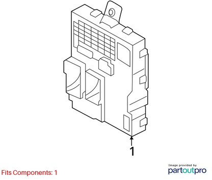 2013-2016 KIA OPTIMA INTERIOR UNDER DASH FUSE RELAY BOX 91955-2T010 OEM