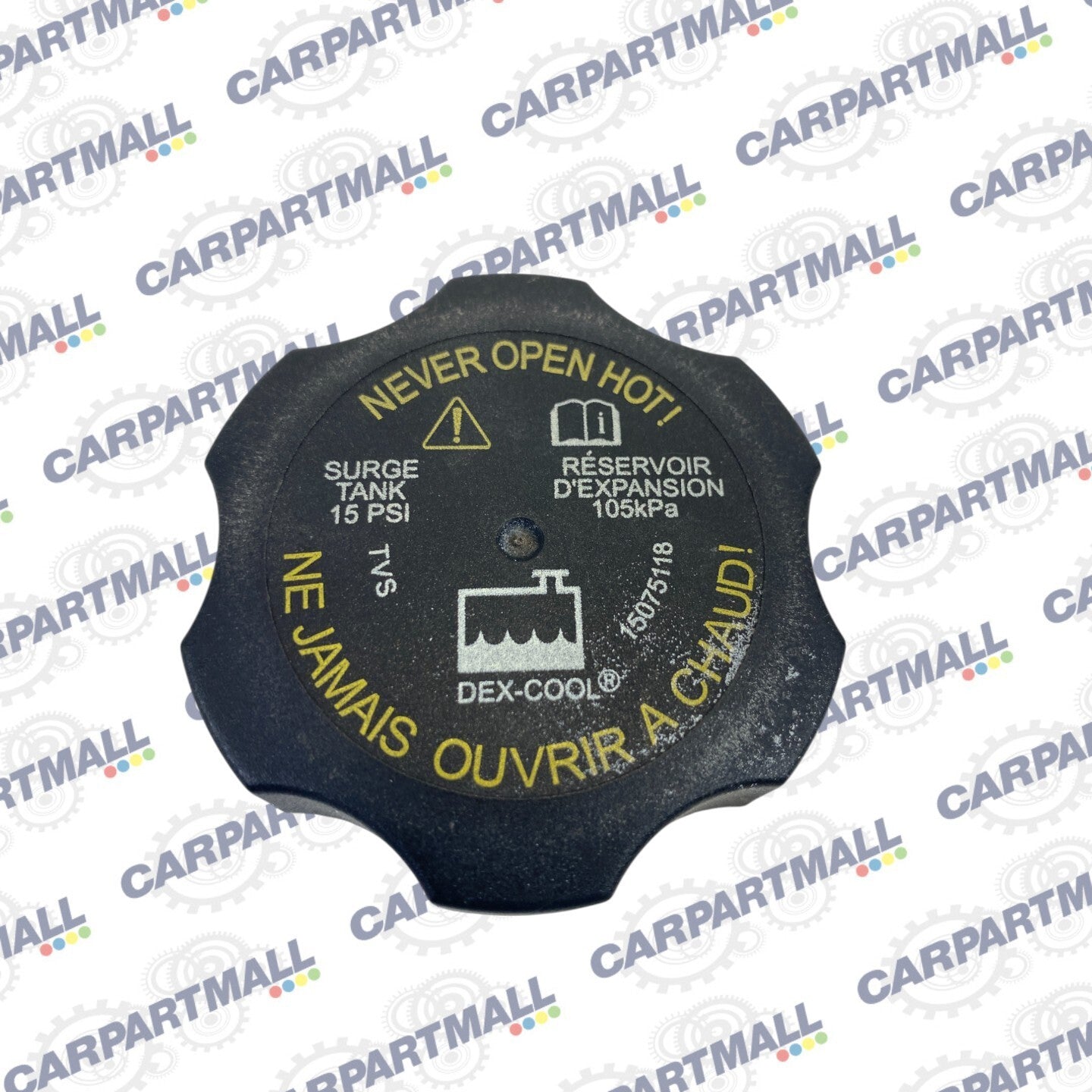 2005-2010 Pontiac G6 2.4L L4 Radiator Coolant Reservoir Cover Fluid Cap OEM