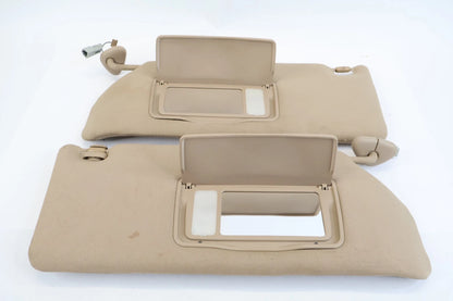 2005-2007 HONDA ODYSSEY SUNVISOR SUN VISORS SHADE SET LH RH W MIRROR LIGHTED OEM