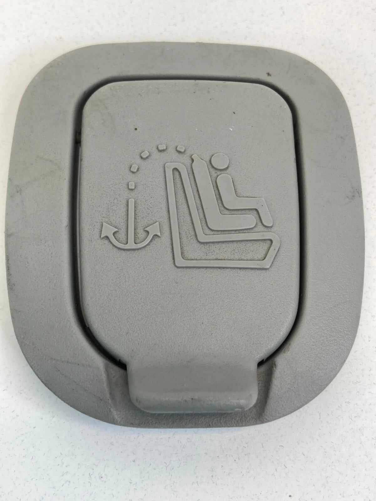 2004-2009 KIA SPECTRA REAR DECK CHILD SEAT ANCHOR HOOK COVER CAP TRIM OEM