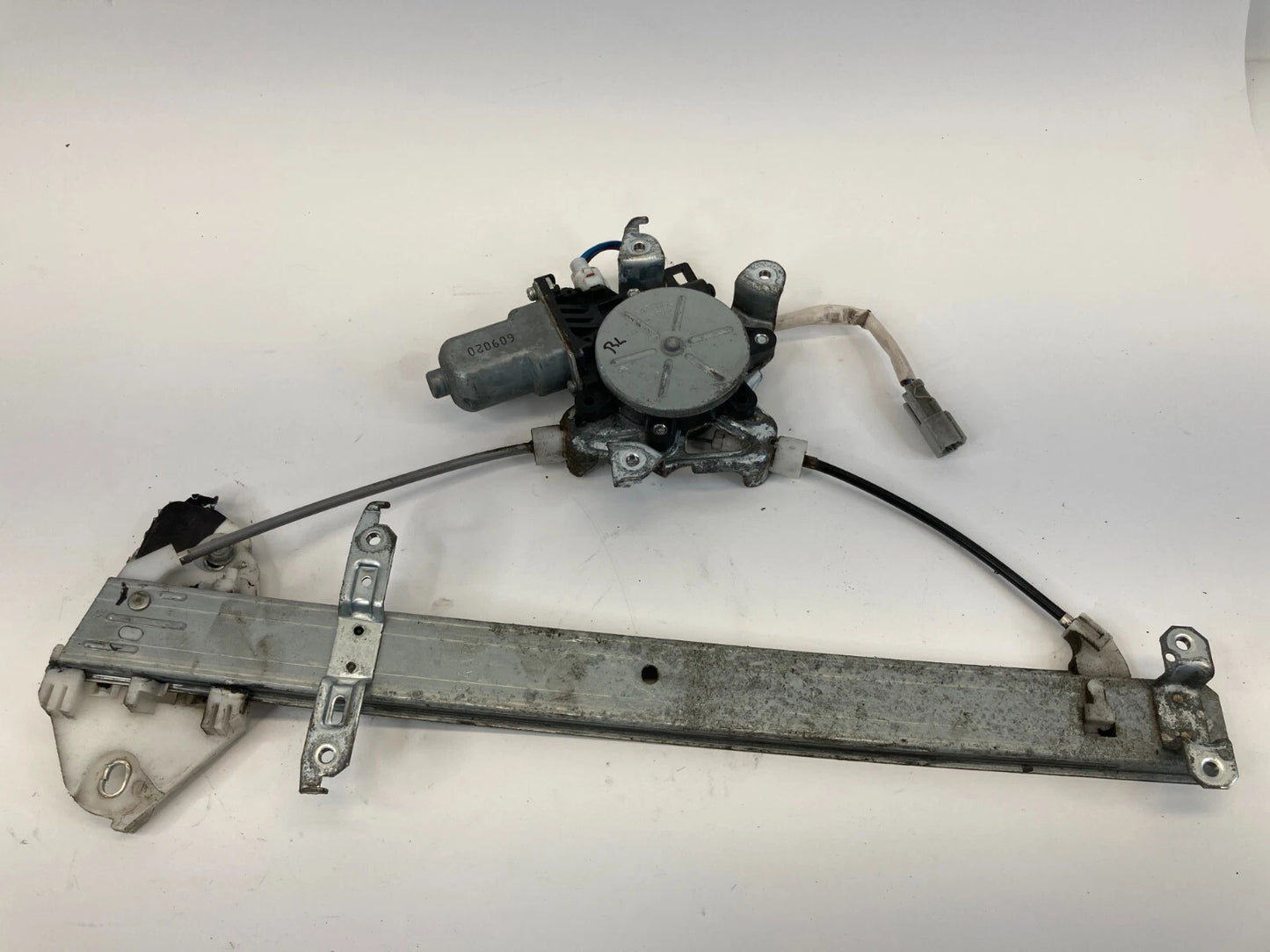 2007 2008 HONDA FIT REAR LEFT SIDE BACK DOOR POWER WINDOW REGULATOR W MOTOR OEM