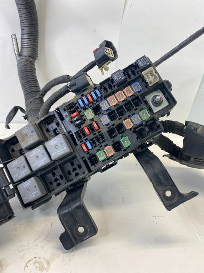 2010 FORD FUSION 3.5L ENGINE COMPARTMENT FUSE RELAY JUNCTION BOX W HARNESS OEM