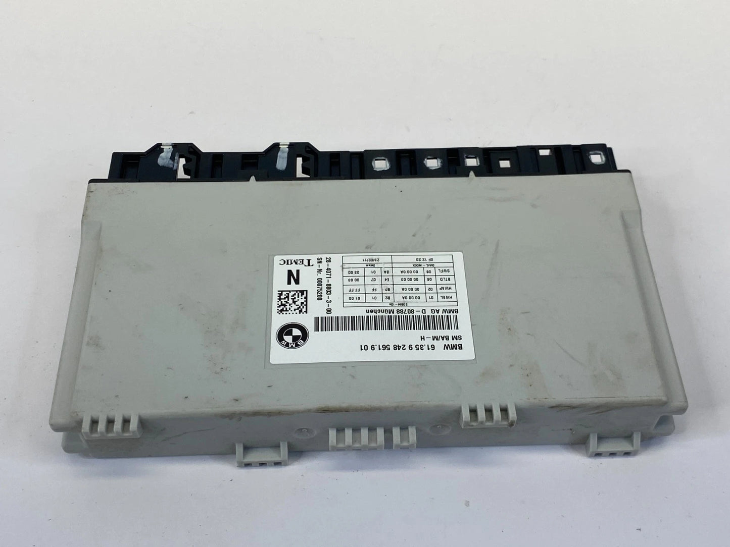 2011-2017 BMW X3 FRONT POWER SEAT CONTROL MODULE UNIT 6135-9-248-561-9 OEM