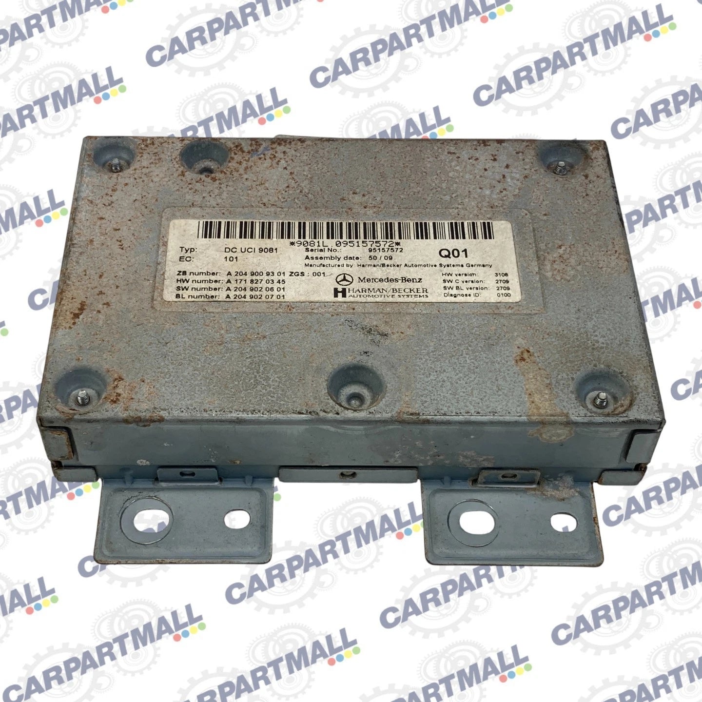 2010 Mercedes-Benz CL550 Communication Interface Module 204-900-93-01 OEM