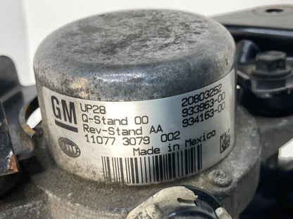 2009-2017 TRAVERSE 09-16 ACADIA AUXILIARY BRAKE BOOSTER VACUUM PUMP 20803252