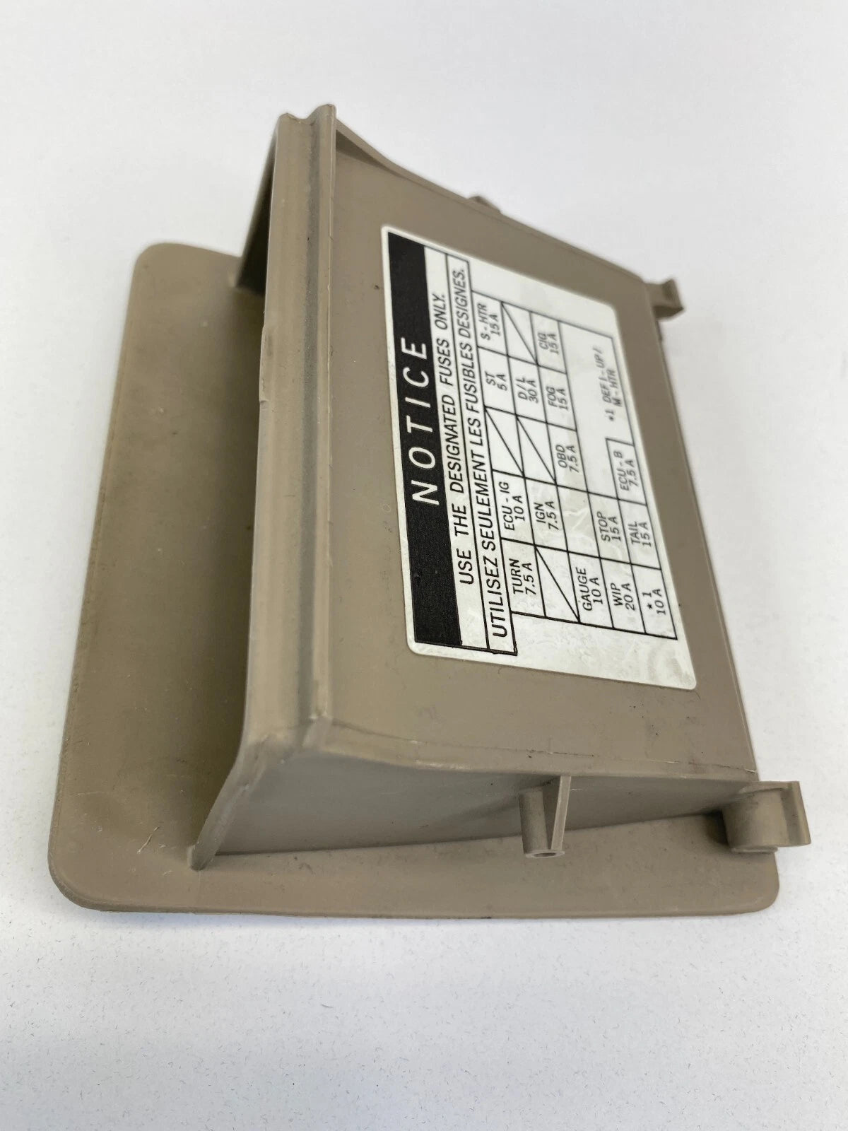 1998-2002 TOYOTA COROLLA INSTRUMENT PANEL STORAGE COMPARTMENT POCKET COIN TRAY