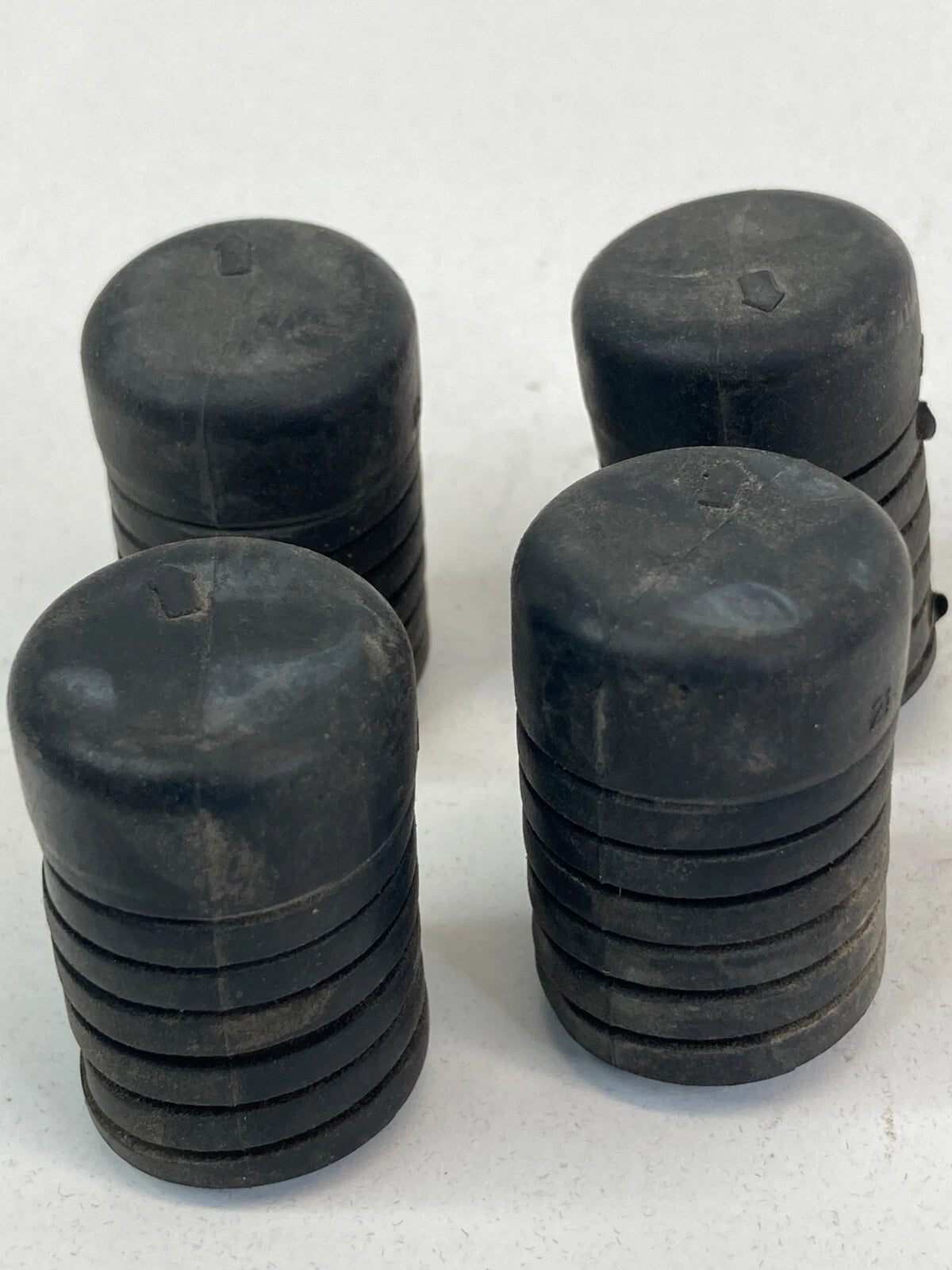 2004-2009 KIA SPECTRA SPECTRA5 HOOD BUMPER STOP ADJUSTER RUBBER SET KIT OEM