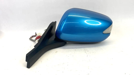 2010-2014 HONDA INSIGHT HYBRID LEFT DRIVER SIDE VIEW DOOR WING MIRROR BLUE OEM