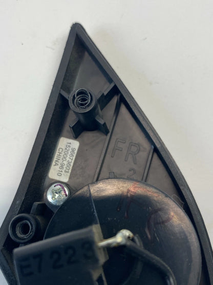08-10 SATURN VUE FRONT RIGHT PASSENGER DOOR TWEETER W COVER GRILLE TRIM 96673603
