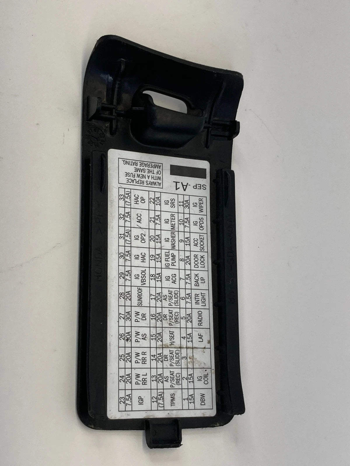 2004-2008 Acura TL Interior Cabin Fuse Box Cover Bezel Trim 83162SDAA000 OEM