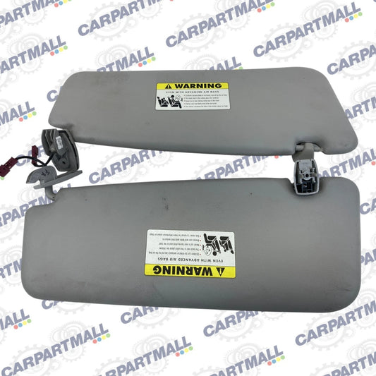09 10 BMW 535I XDRIVE 08-10 528I SUN VISOR SUNVISOR SHADE PAIR LH RH SET OEM