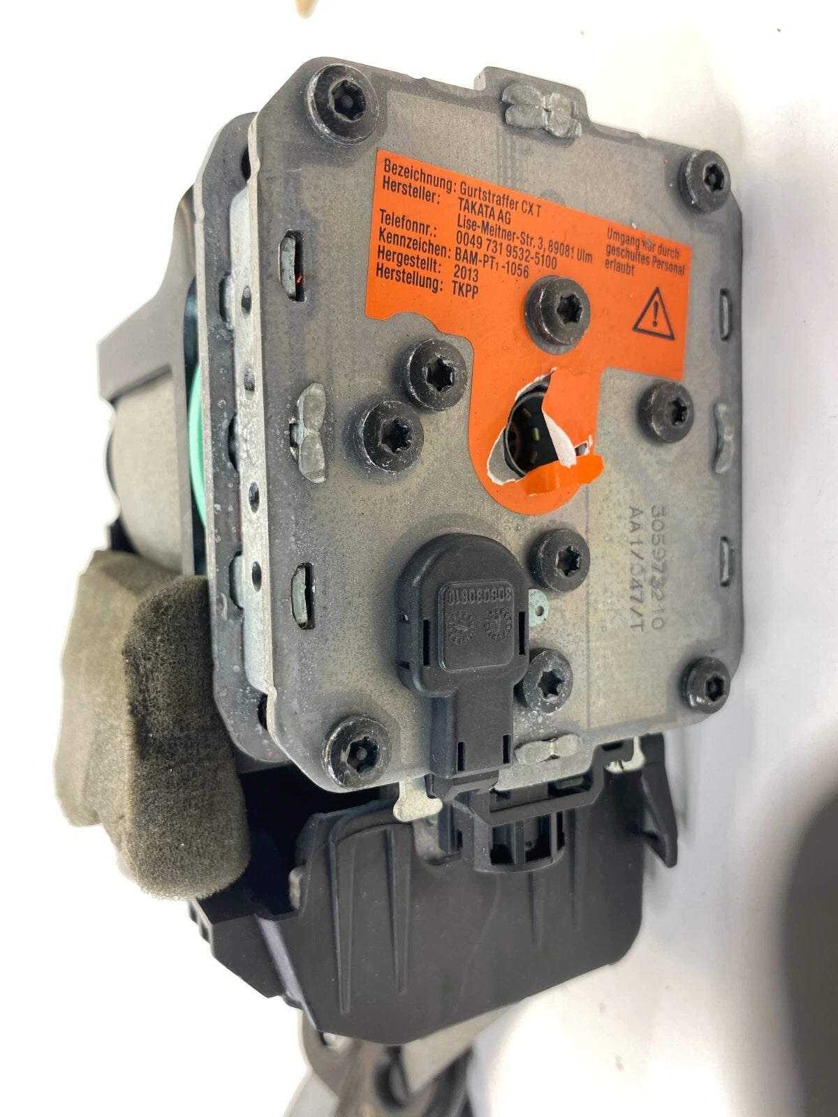 2013-2016 AUDI A4 QUATTRO FRONT LEFT DRIVER SIDE SEAT BELT RETRACTOR 8K1-857-705