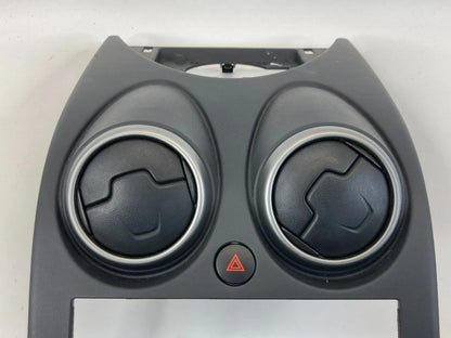 2014 2015 NISSAN ROGUE SELECT CENTER DASH RADIO BEZEL TRIM W/ AIR VENT ASSY