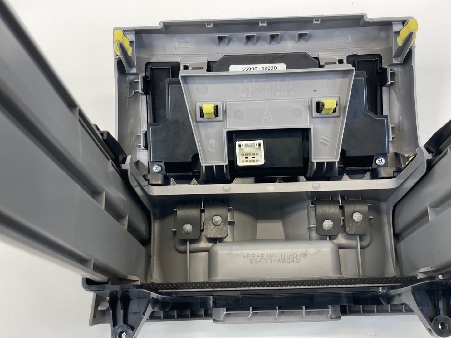 08-10 Toyota Highlander Rear AC Heater Temperature Climate Control W/ Cup Holder