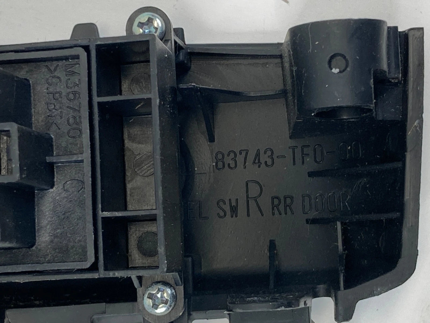 2009-2013 Honda Fit Rear Right Side Door Window Switch W/ Bezel 83743-TF0-00 OEM