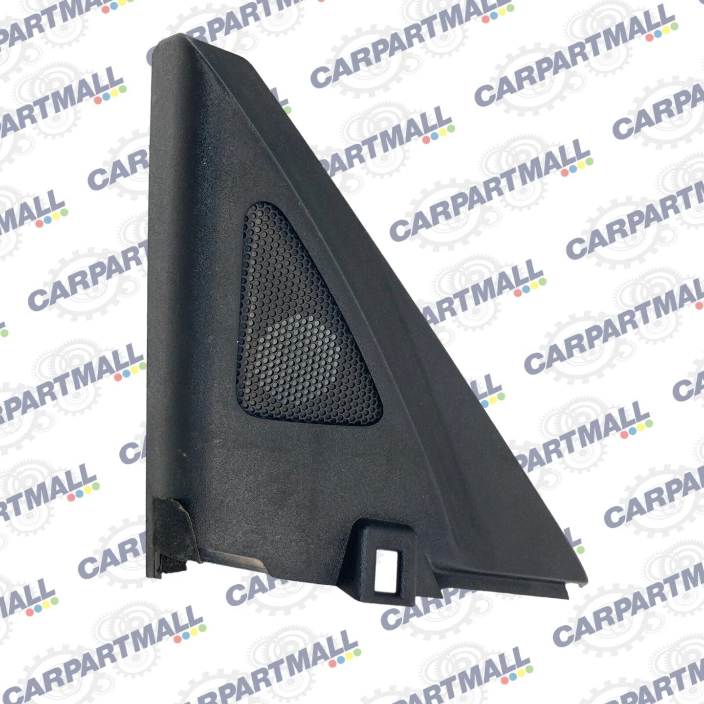 09-13 INFINITI G37 SEDAN FRONT LEFT DOOR TWEETER CORNER COVER TRIM 80293-JK010