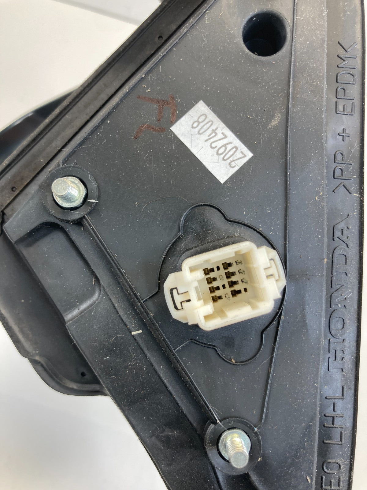 2008-2012 Honda Accord Coupe Left Driver Side Power View Door Mirror Assy OEM