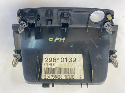 08-12 FORD ESCAPE CENTER DASH POCKET TRACTION SWITCH AUX TRIM OEM 9L84-7804608