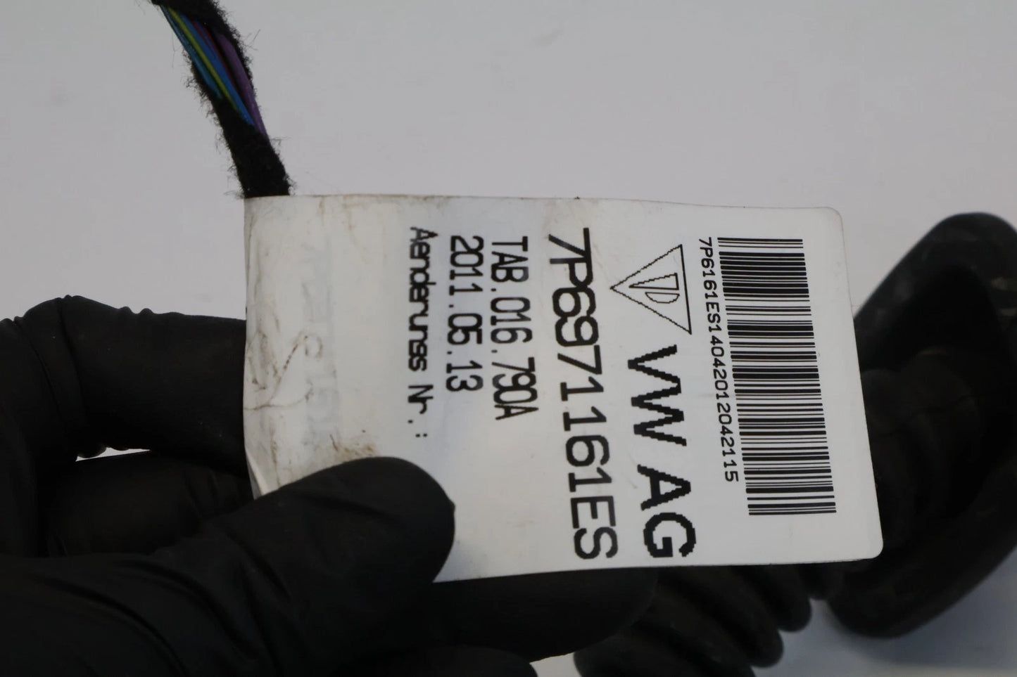 2011-2014 VW VOLKSWAGEN TOUAREG FRONT LEFT DRIVER DOOR WIRE HARNESS 7P6971161ES