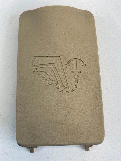 06-08 LEXUS IS250 08 IS F REAR SEAT CHILD RESTRAINT ANCHOR PLATE COVER TRIM OEM