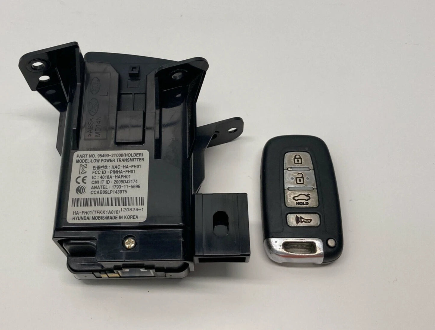 11-14 KIA OPTIMA HYBRID IGNITION SMART KEY HOLDER MODULE W/ REMOTE KEY FOB OEM