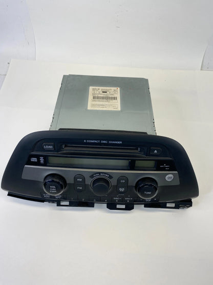 2005-2007 HONDA ODYSSEY EX RADIO XM CD PLAYER RECEIVER 6 DISC 39100-SHJ-A100