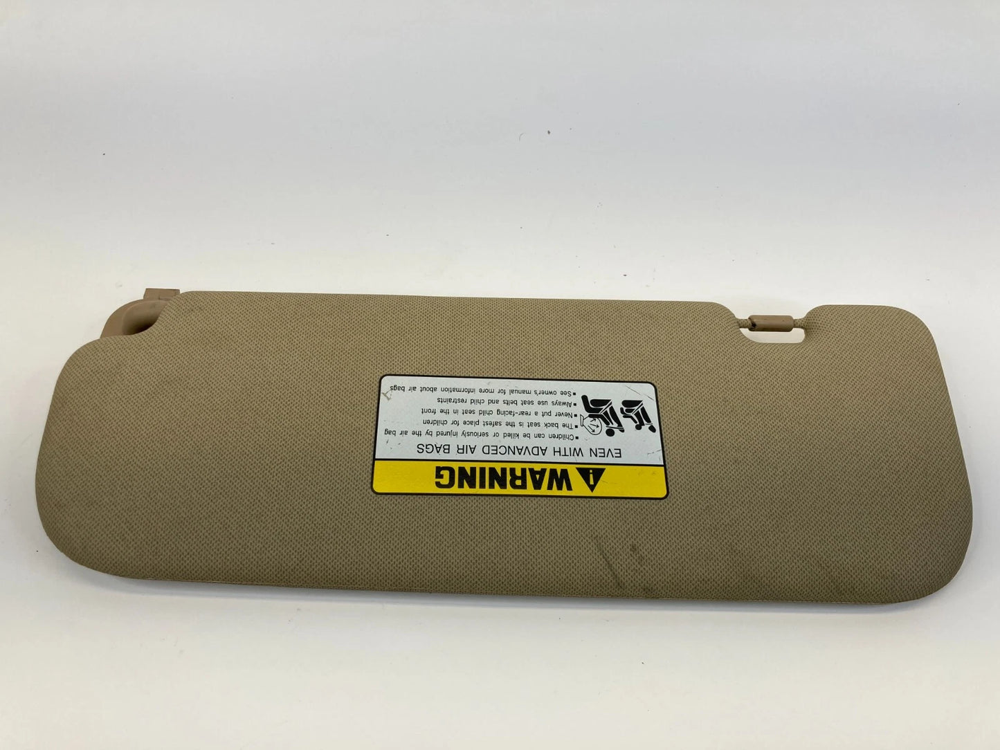 2011-2013 HYUNDAI ELANTRA FRONT RIGHT SIDE SUNVISOR SUN VISOR SHADE W/ MIRROR