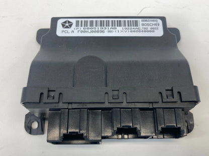 2011 2012 2013 2014 CHRYSLER 200 CONVERTIBLE DOOR CONTROL MODULE 68051931AB OEM