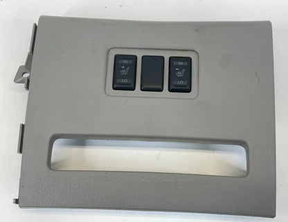 2011-2017 NISSAN QUEST HEAT HEATED SEAT SEATS SWITCHES W/ BEZEL TRIM OEM